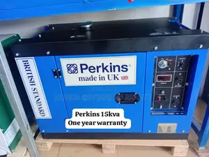 Single Phase Perkins 15kva Silent Diesel Generator