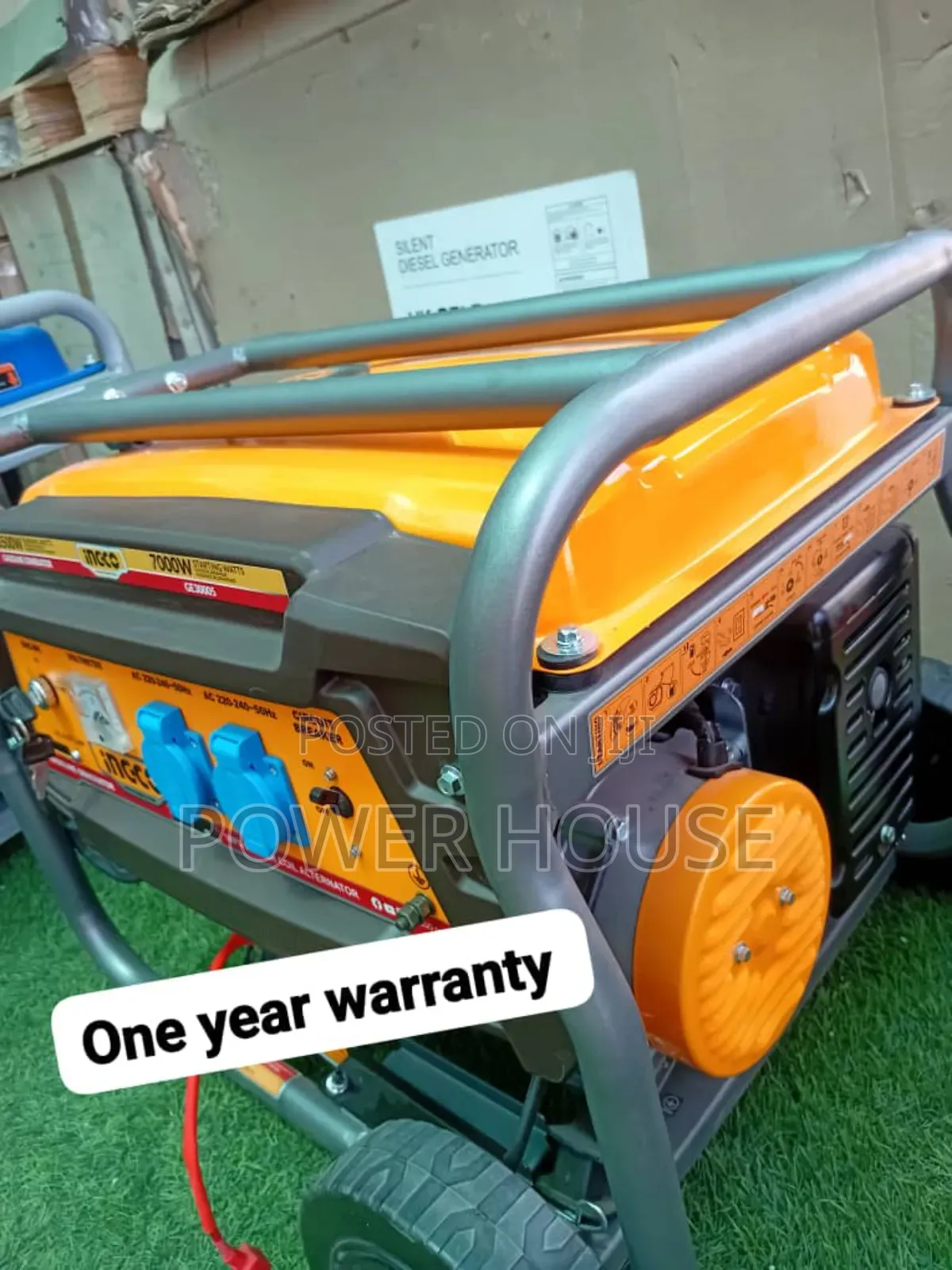Warranty Included 7.5kva 8500watts Petrol Ingco Generator