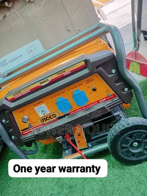 Free Installation 7.5kva 8500watts Petrol Ingco Generator