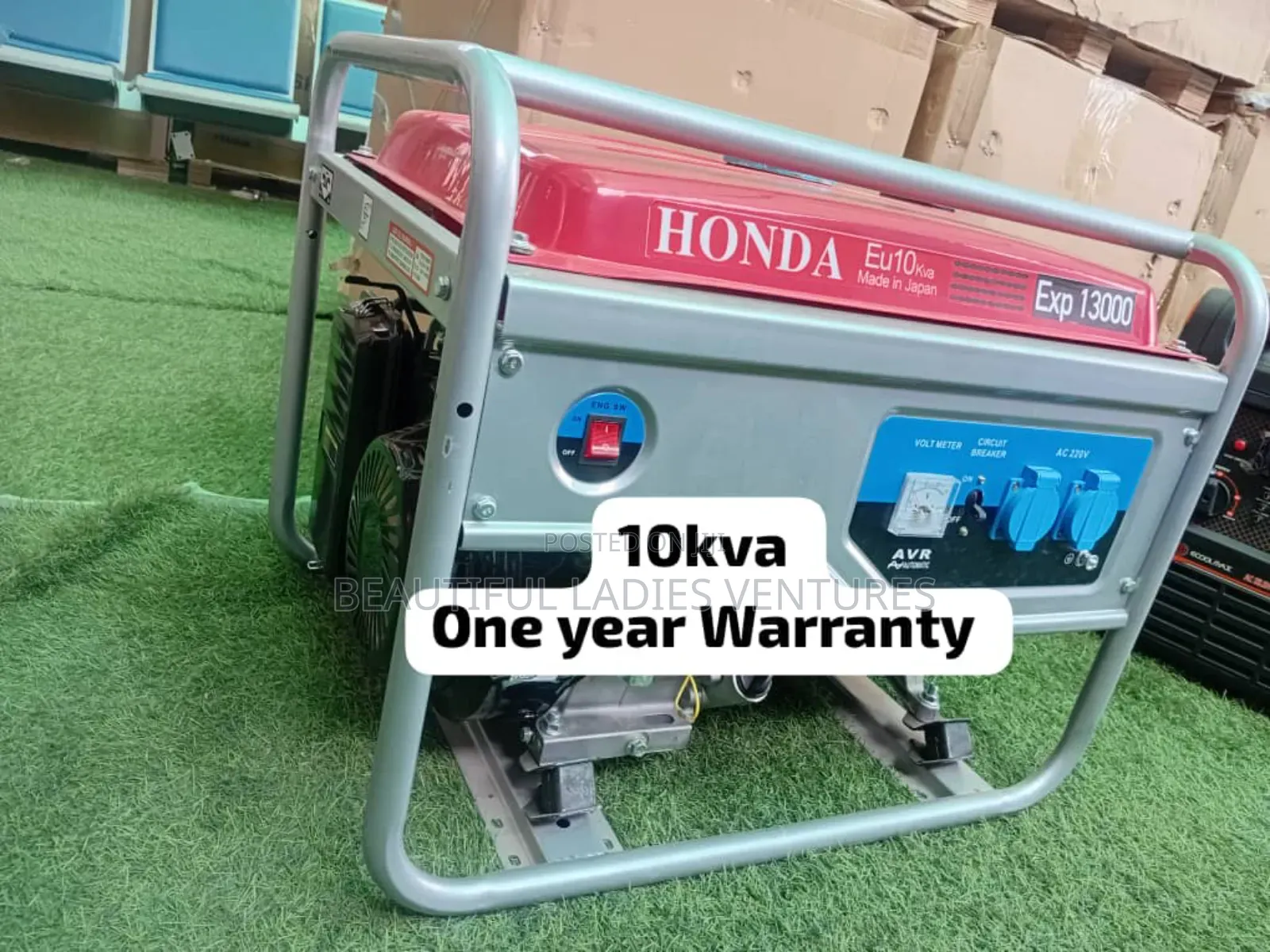 Honda Fuel Efficient 10kva Pull Start