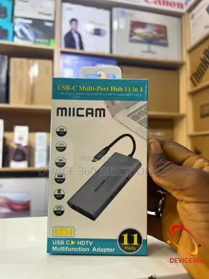 Miicam Type C Multi Port Hub 11-in-1