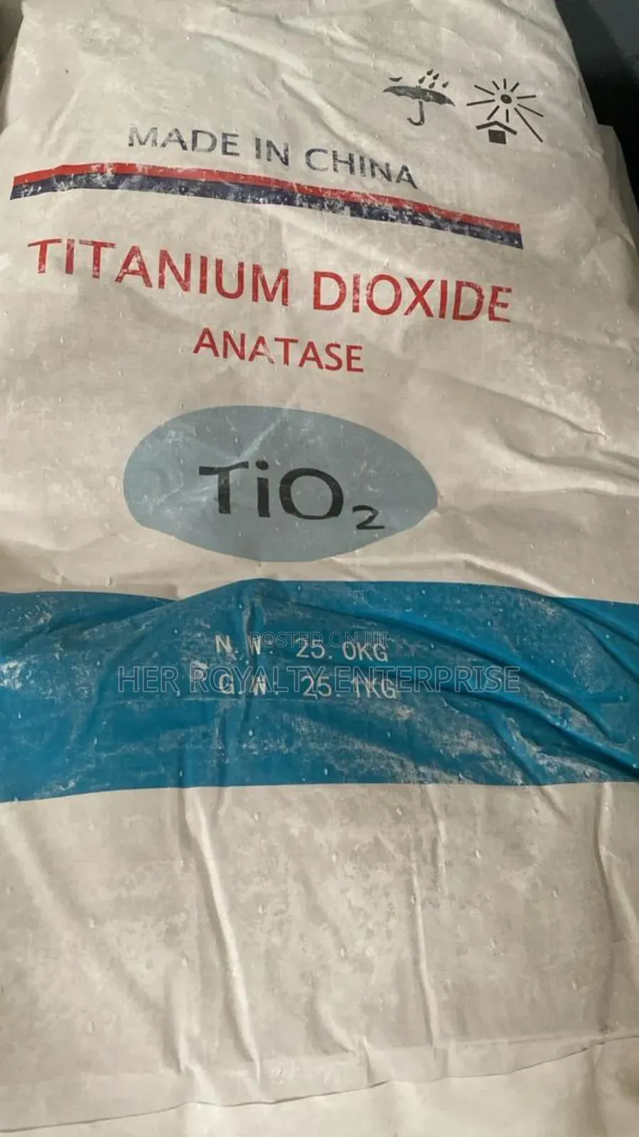 Titanium Dioxide 25kg (High Grade)