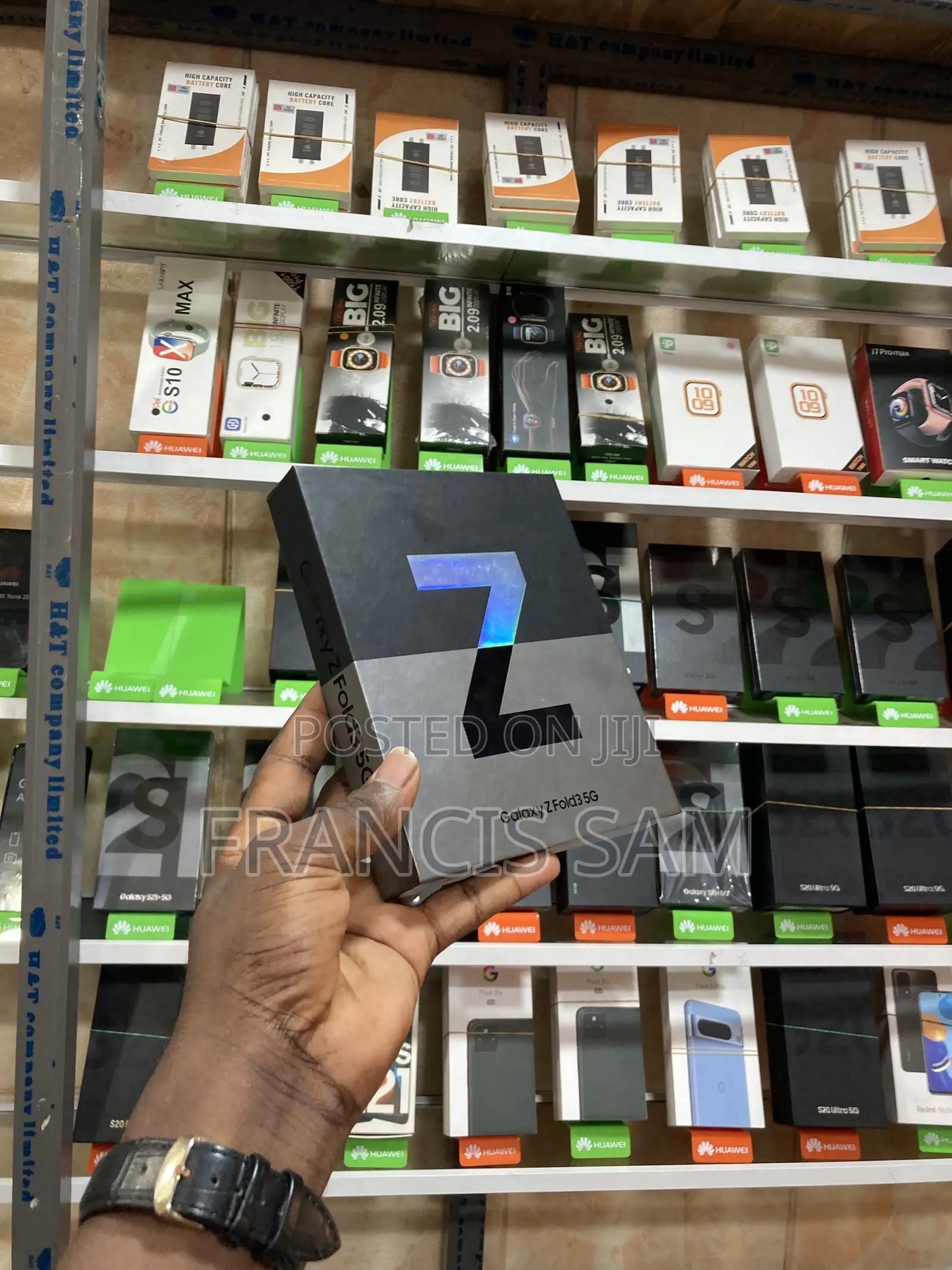 New Samsung Galaxy Z Fold 3 256 GB Black
