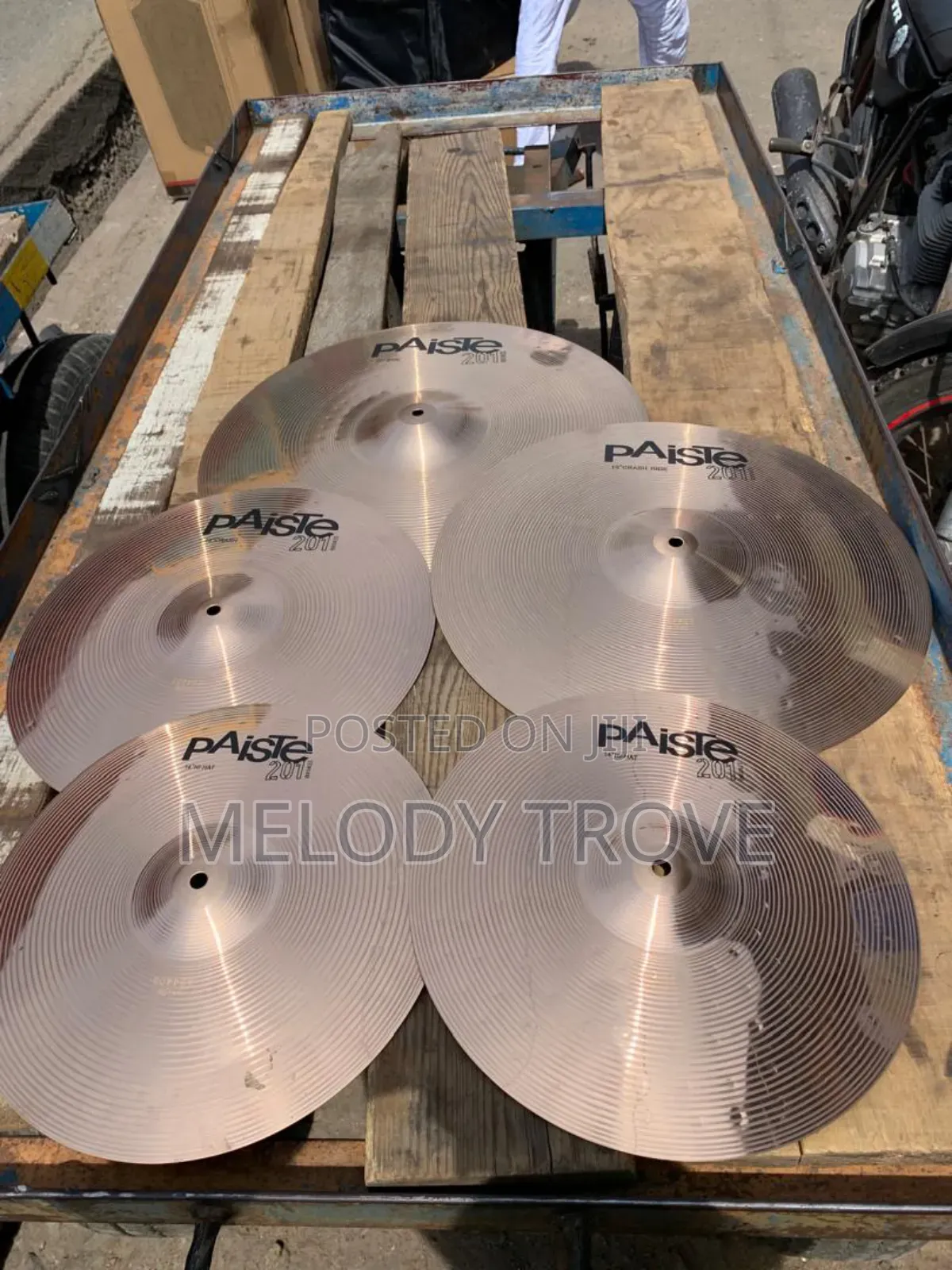 Paiste 4set Cymbals