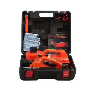 3 in 1 12v Electric Car Jack With Electric Lift Tyre Pump