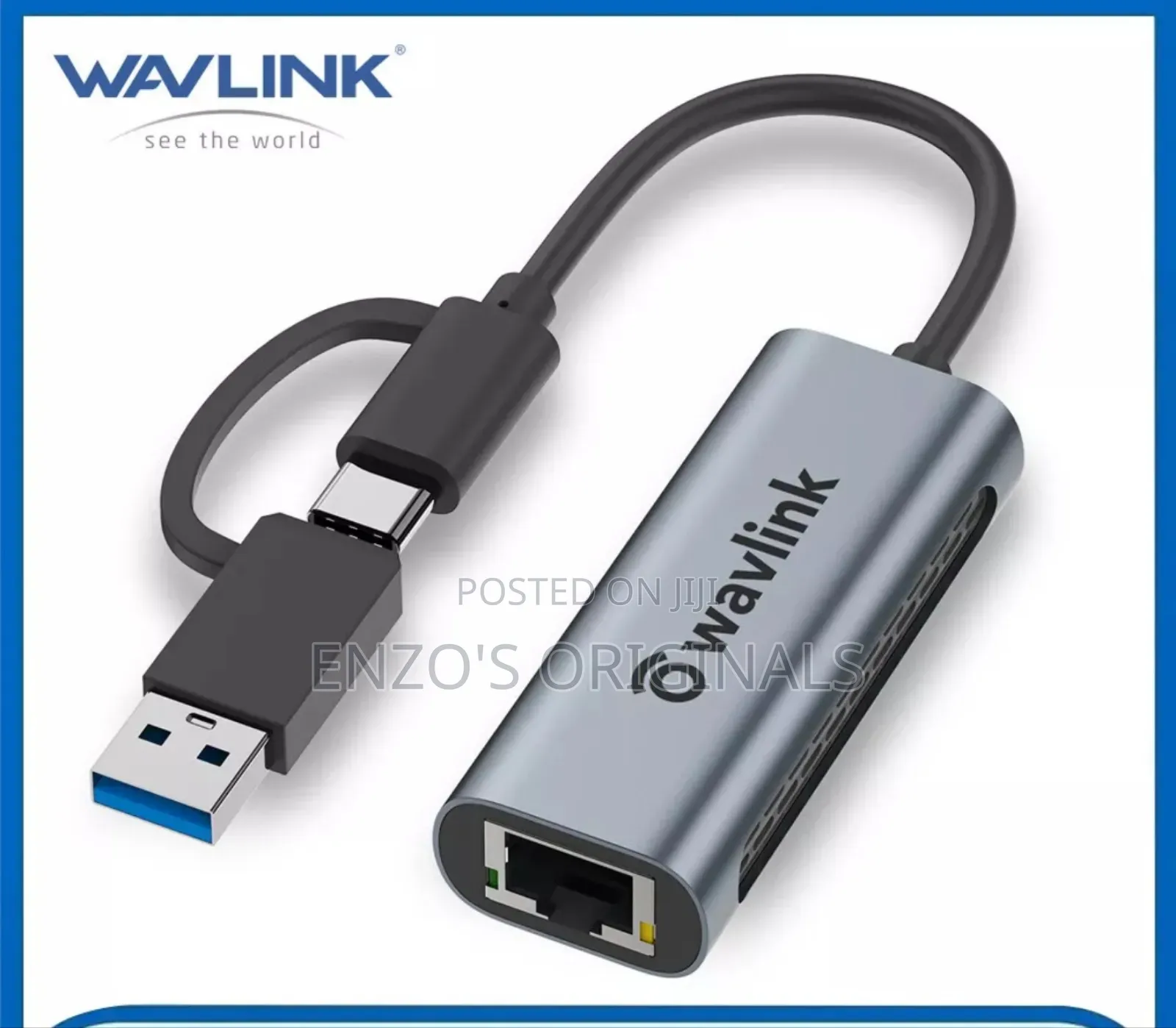 Usb-c To 2.5g Gigabit Ethernet Adapter Rj45 Lan Network Port