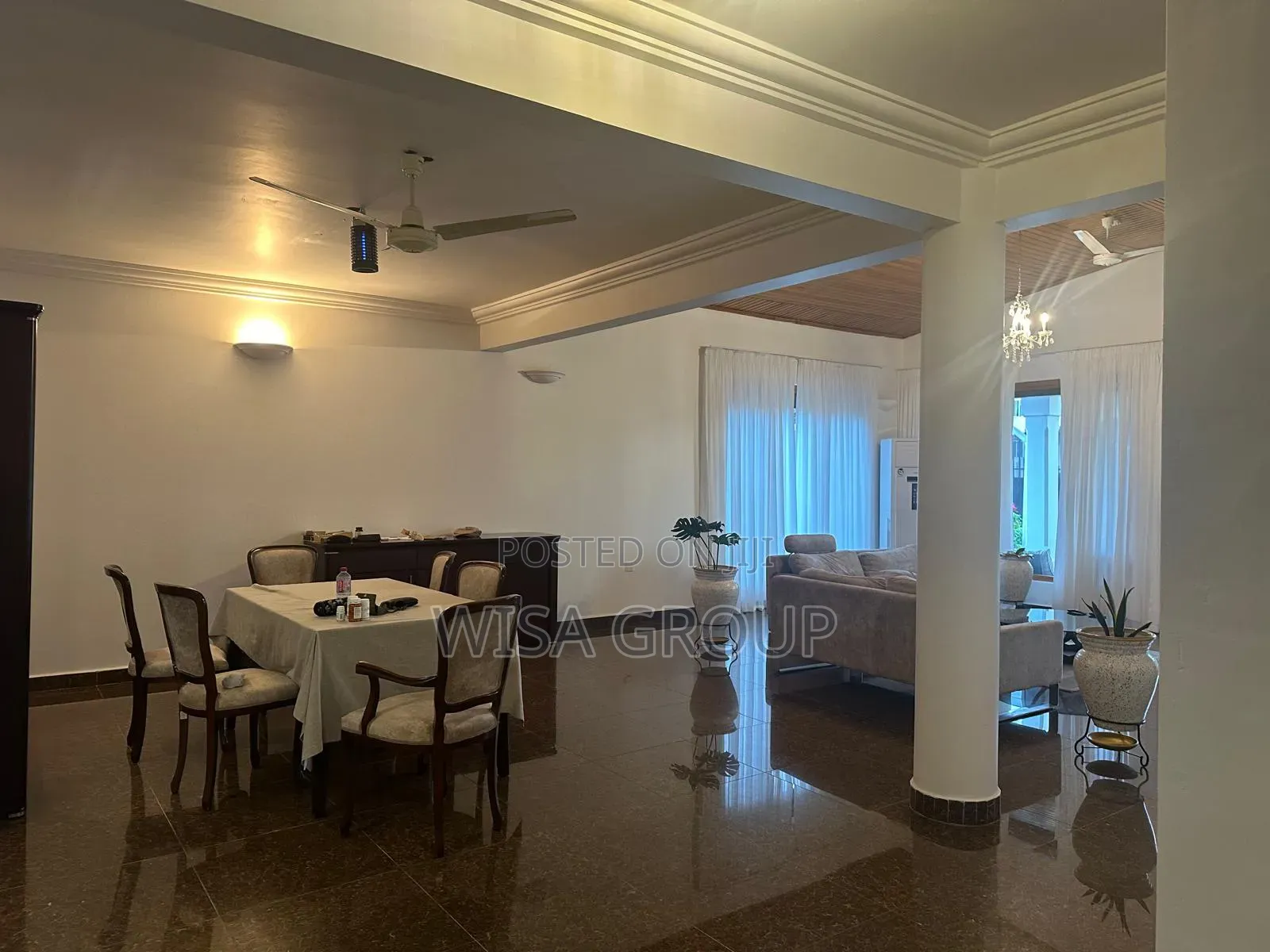 Furnished 4bdrm Duplex in Wisa Group, East Legon for rent