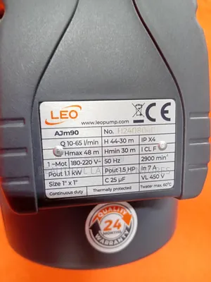 Leo Surface Pump Quality 1.5hp