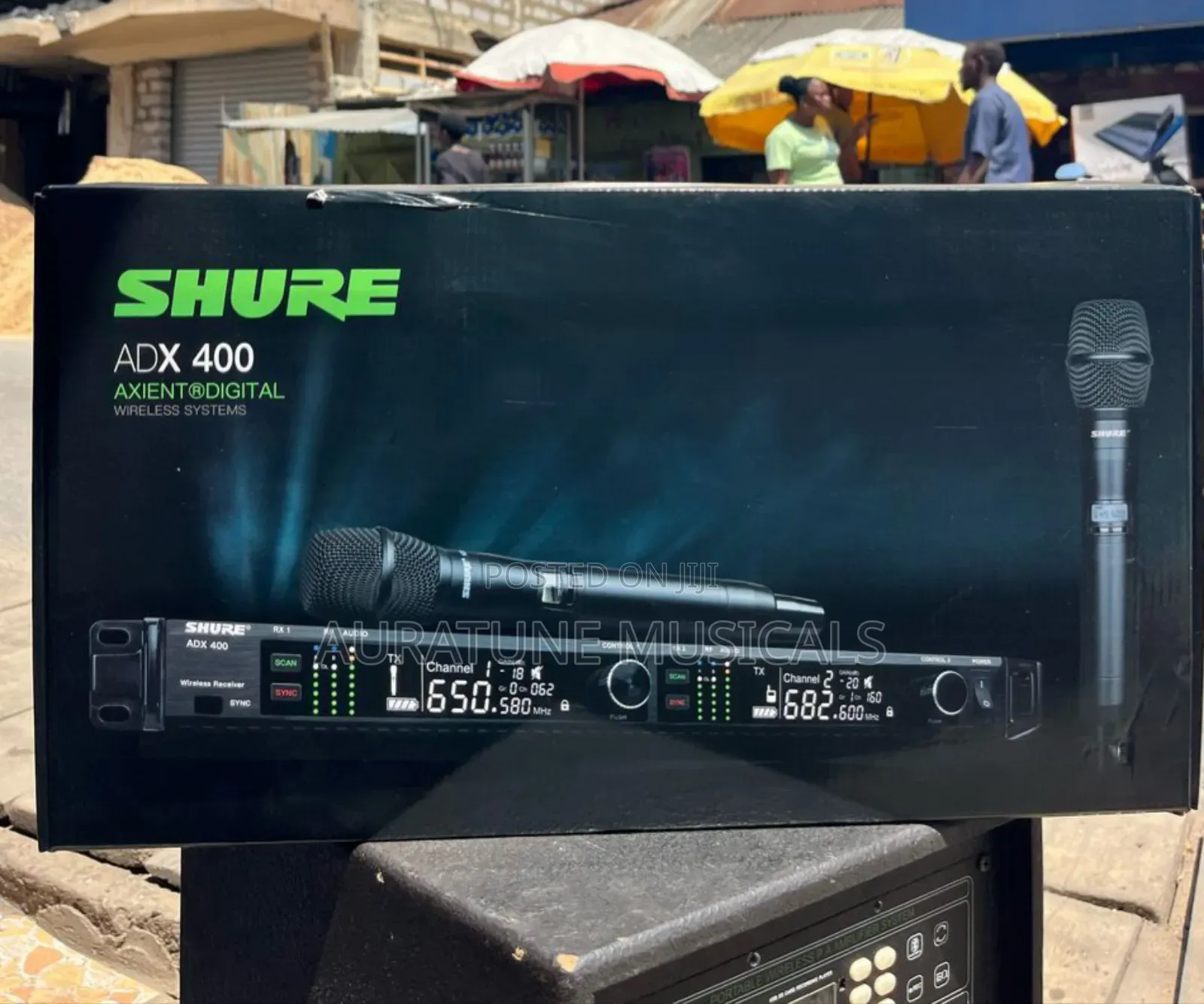 Shure Adx400 Axient Digital Two-Channel Wireless Microphone