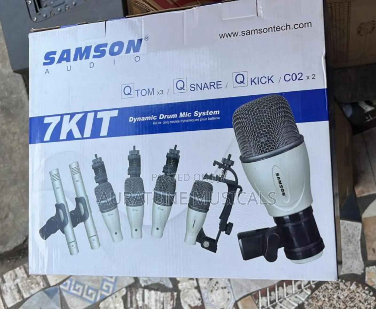 Samson 7set Drums Microphone