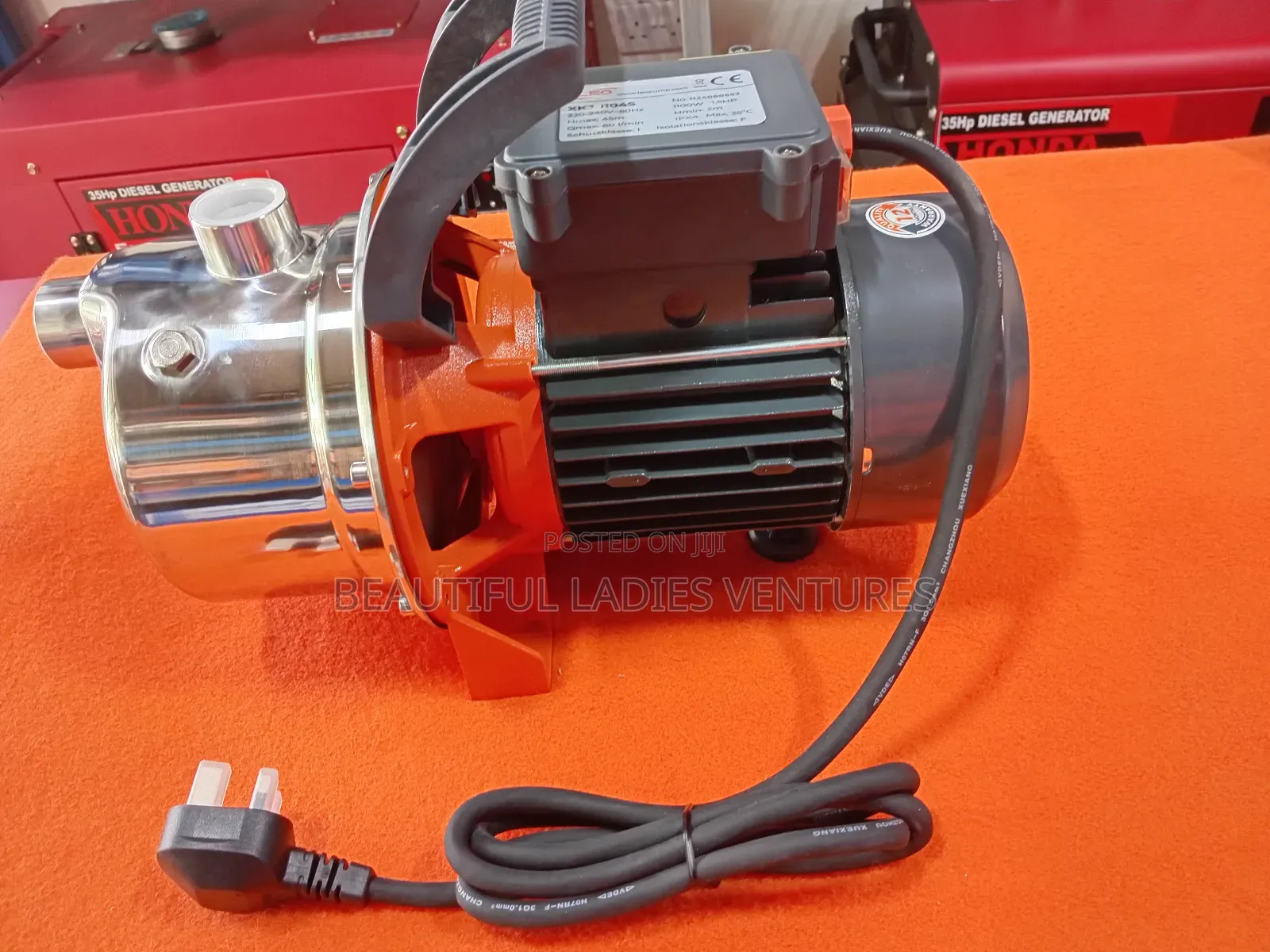 Leo Stainless Steel 1.5hp Surface Pump