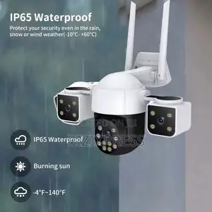 3 Lens Security Camera