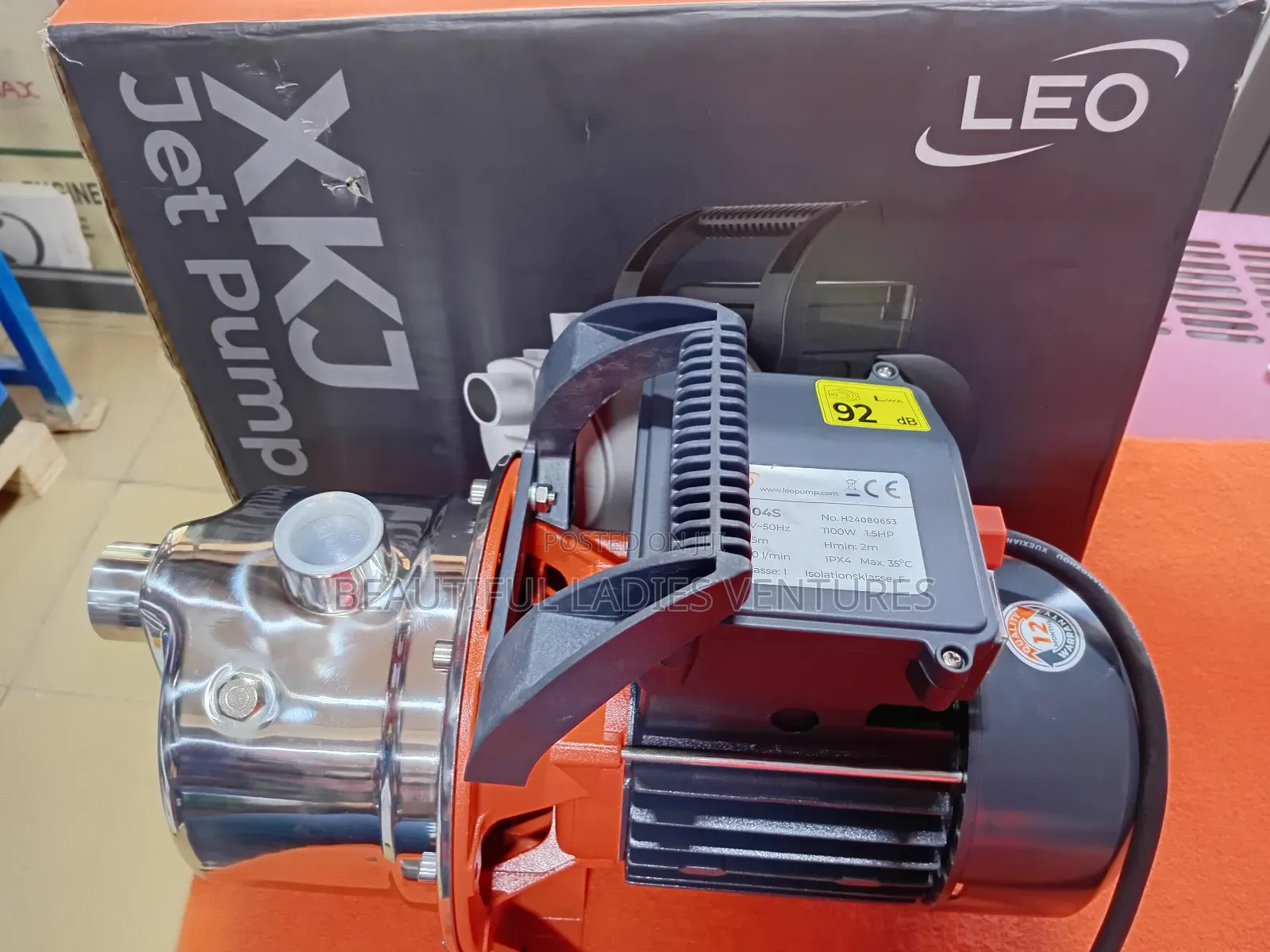1.5hp Stainless Steel Leo Pump