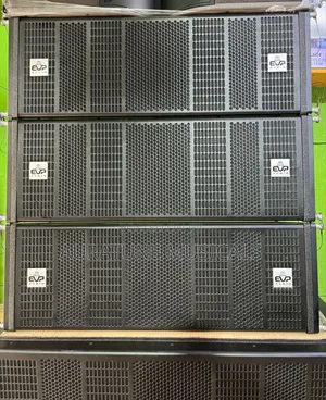 Evp 8pieces of Line Array Speakers With a Pair of Bass Rac