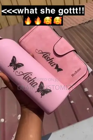 Engraved Necklace and Bags
