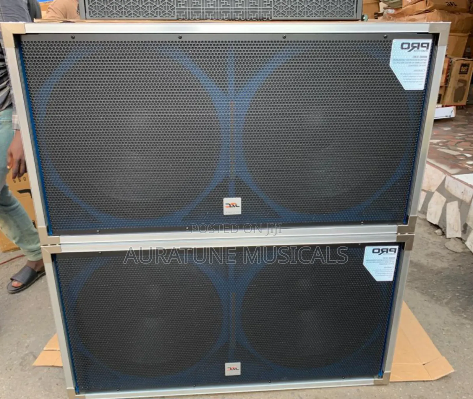 Jac Double Bass Speakers