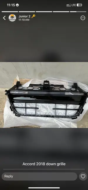 Honda Accord 2018,2019,2020, Down Shells/ Grill