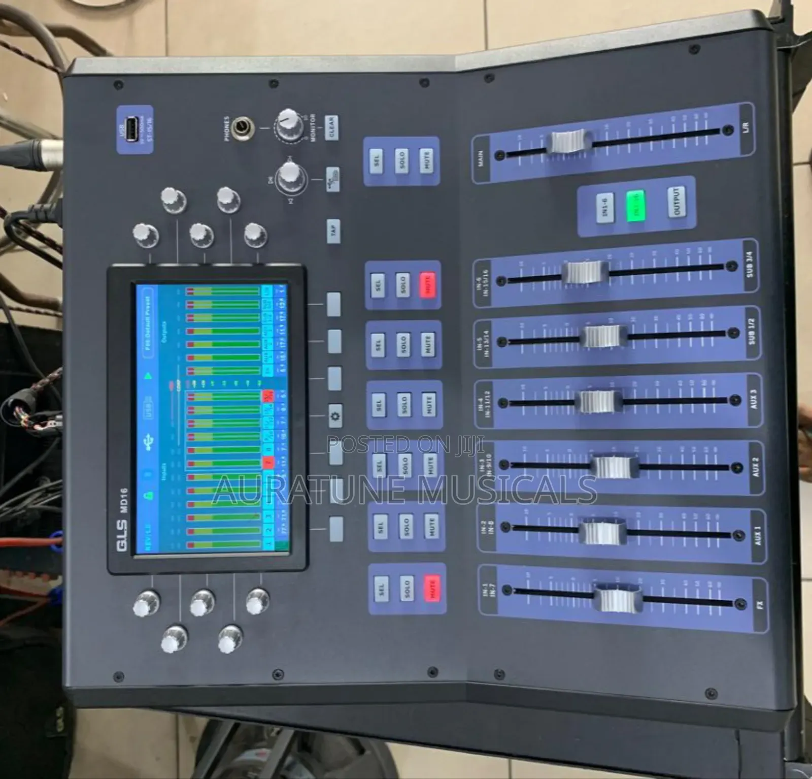 GLS Md16 16-Channel Digital Mixer