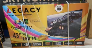 Legacy 43" Smart Android Led Tv| Bluetooth| Wifi| Voice-Control| 2026