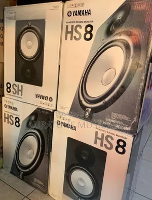 Yamaha Hs8 Powered Studio Monitors (1pair)