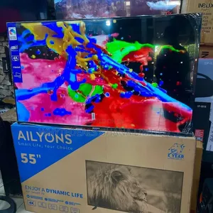 Ailyons 55" Uhd 4k Smart Android Frameless| Voice-control| Led Tv|2025