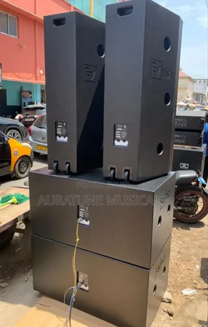 Electro-Voice Full Setup (Speakers With Amplifier Rack Set)