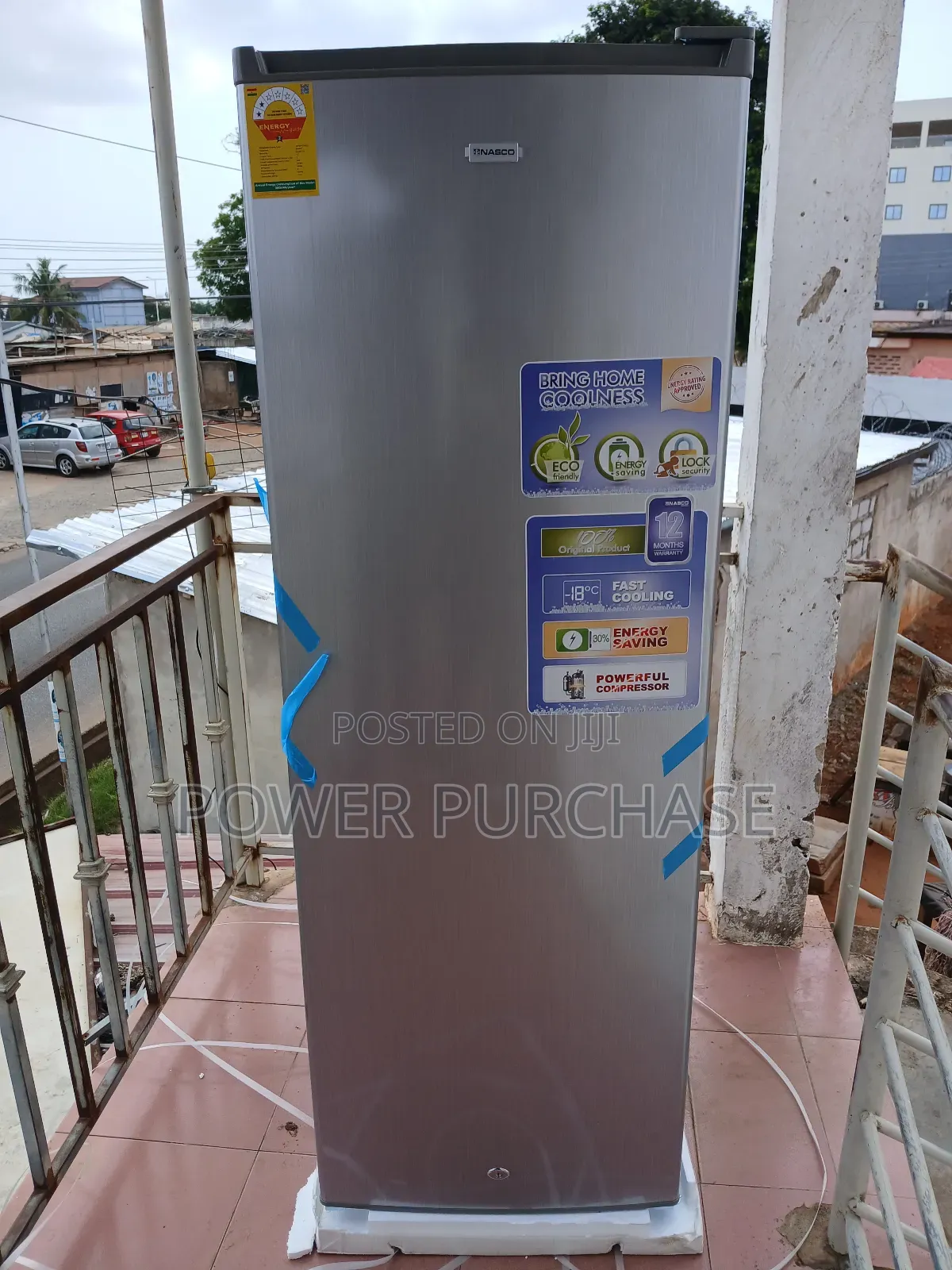 Brand New Nasco Upright Freezer 242 Litres