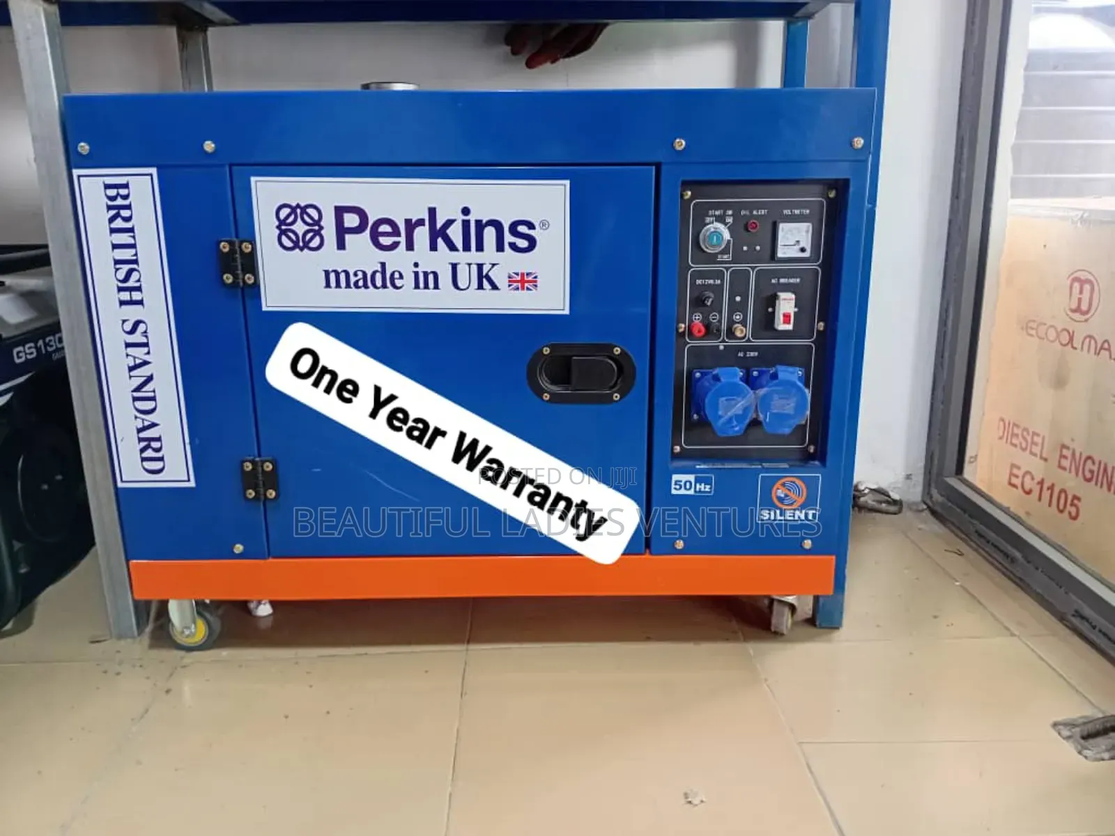 Brand New Perkins 15kva Super Silent Diesel Generator