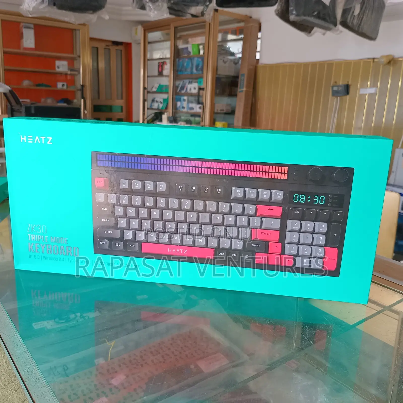 Heatz Zk30 Triple Mode Keyboard