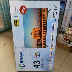 Sigma 43inch Digital Satellite Tv Frameless