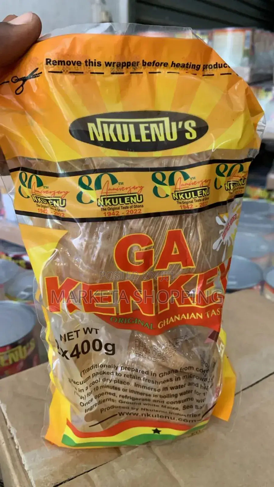 Nkulenu Ga Kenkey 800gx6