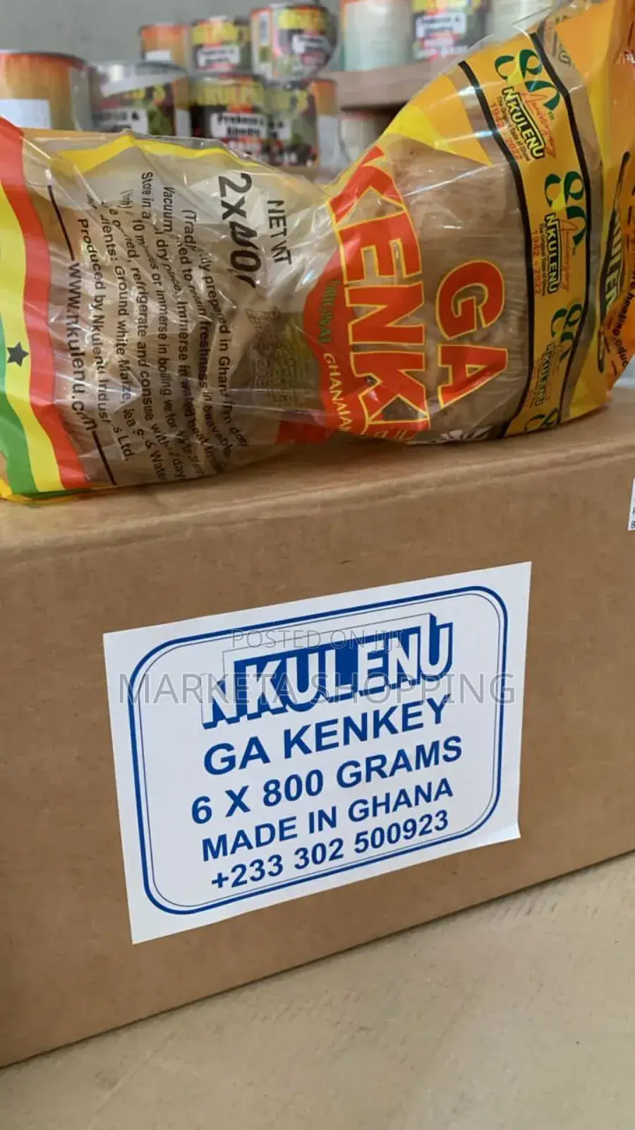 Nkulenu Ga Kenkey 800gx6