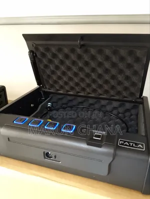 Gun Safe Locker Box With Finger Lock & Security Wire - 8 Kg