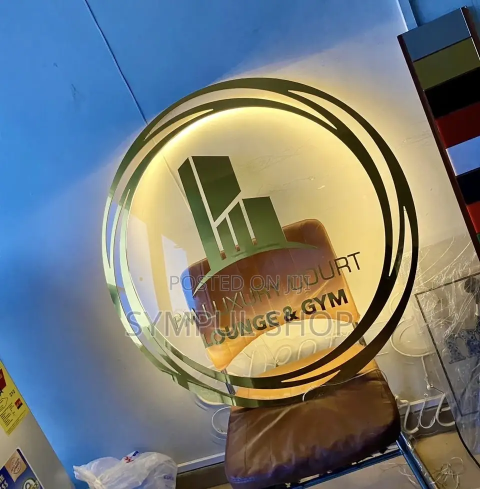 Backlit Sign 3d/2d