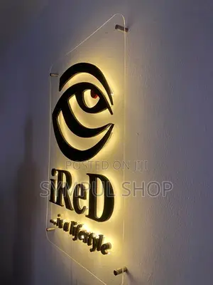 Backlit Sign 3d/2d