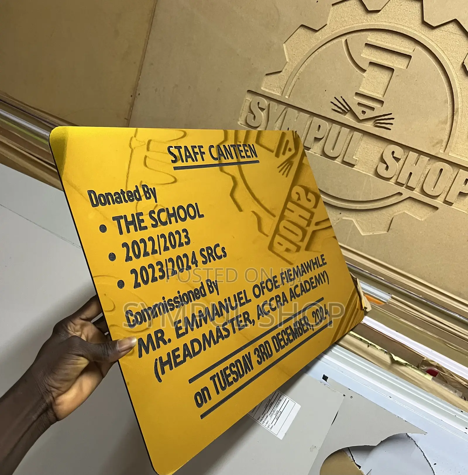 CNC Alucubond Engraving