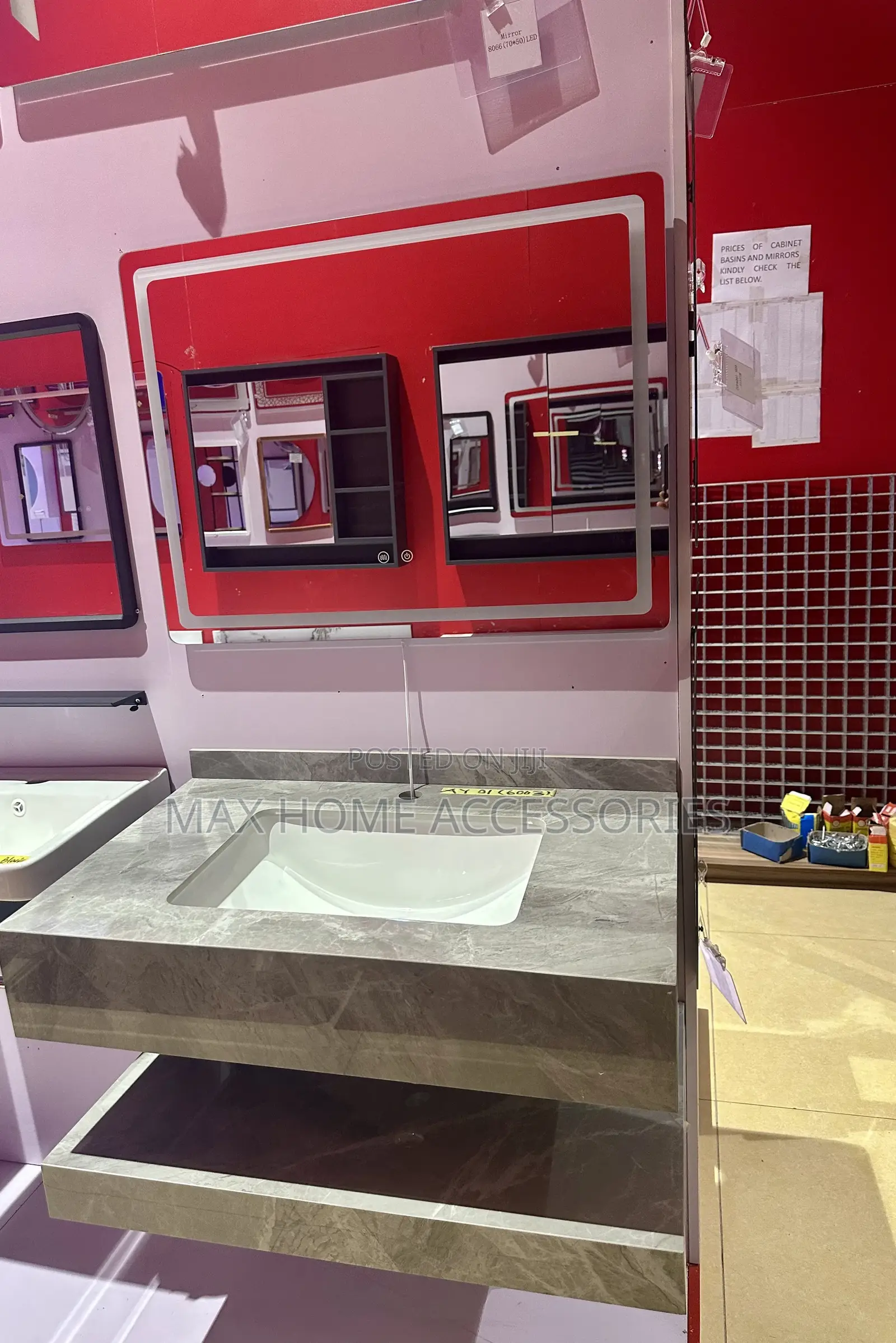 Marble Cabinet Basin