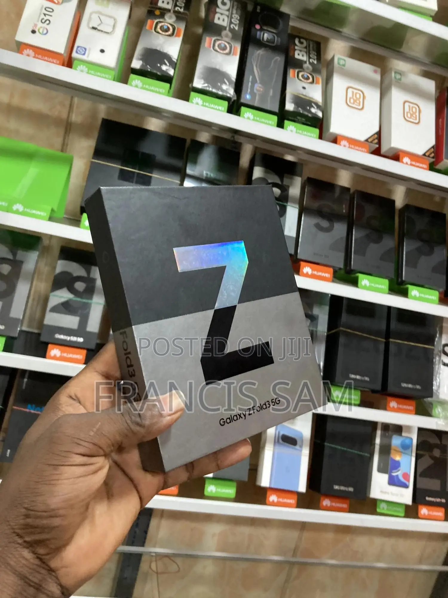 New Samsung Galaxy Z Fold 3 256 GB Black
