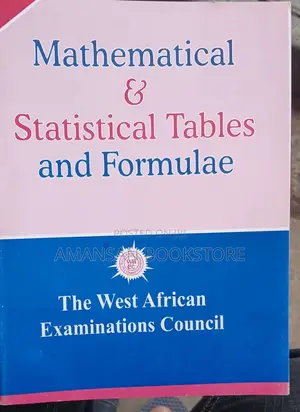 Mathematical and Statistical Tables and Formulae