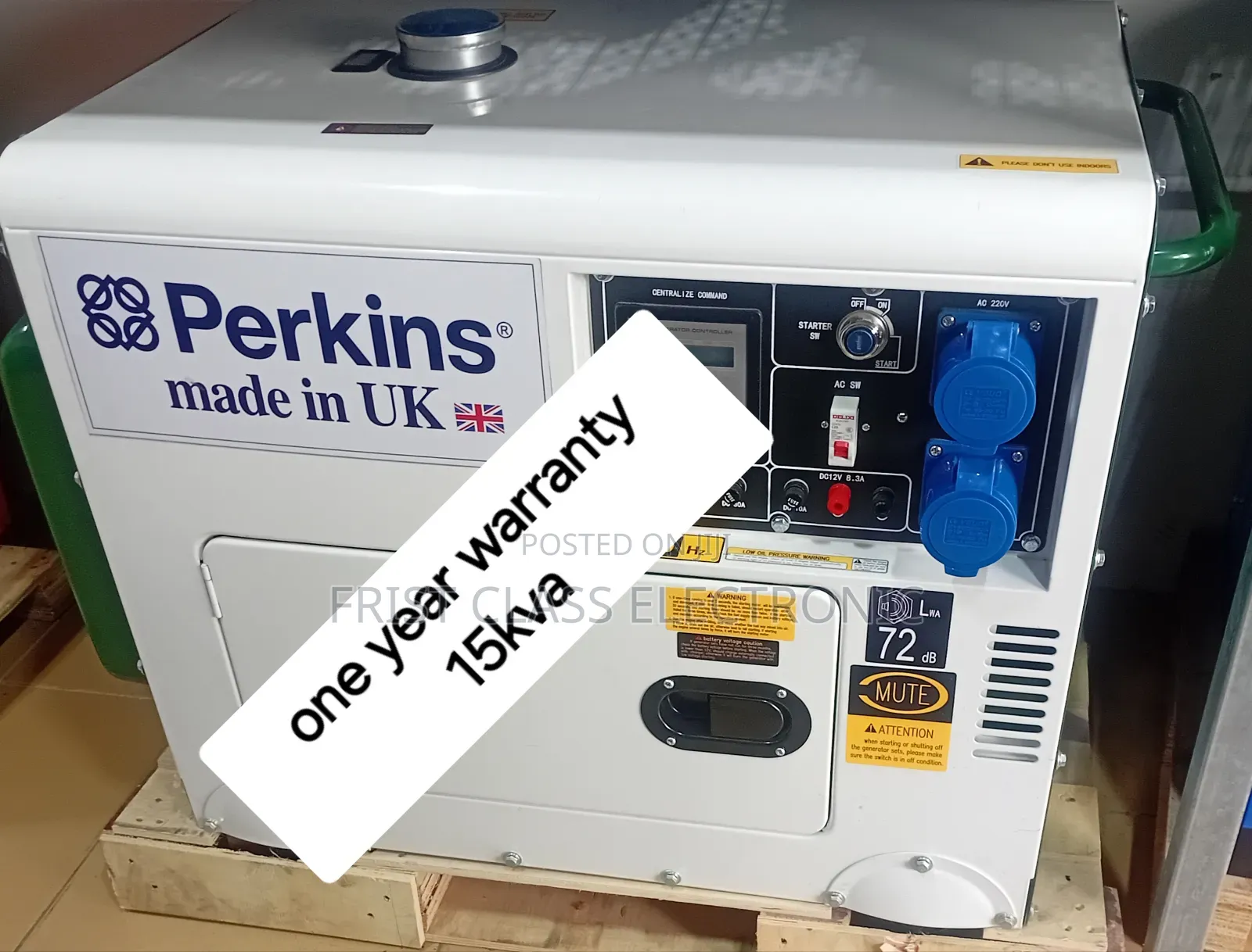 Auto Control 15kva Silent Diesel Genset