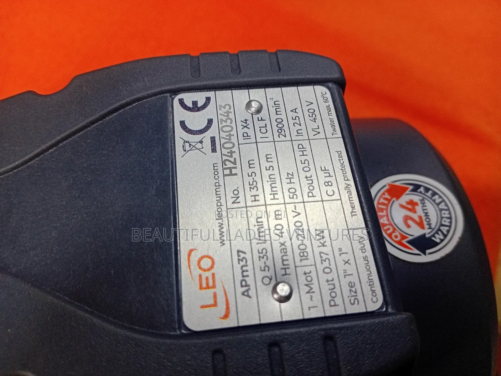 Leo Water Pump 0.5hp