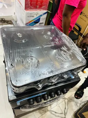 Table Top Yucel Black Gas Cooker 4burner 50/50