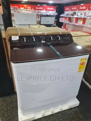 Easy to Handle: Decakila 15kg Semi-Automatic Washer