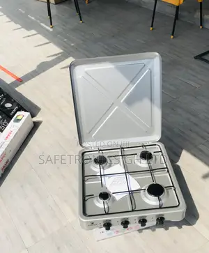 High Efficiency 4 Gas Cooker Yucel Gray Tabletop
