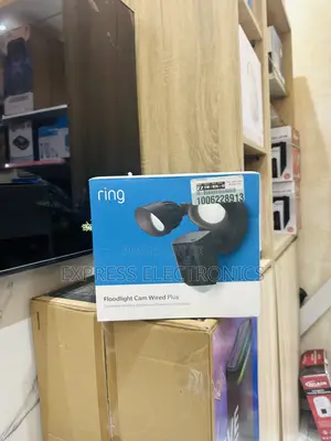 Amazing Ring Floodlight Cam Wired Plushie