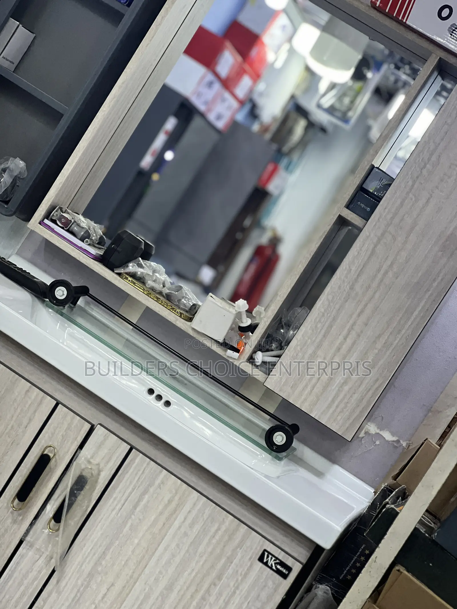 Cabinet Basin With Mirror 1 _80cm