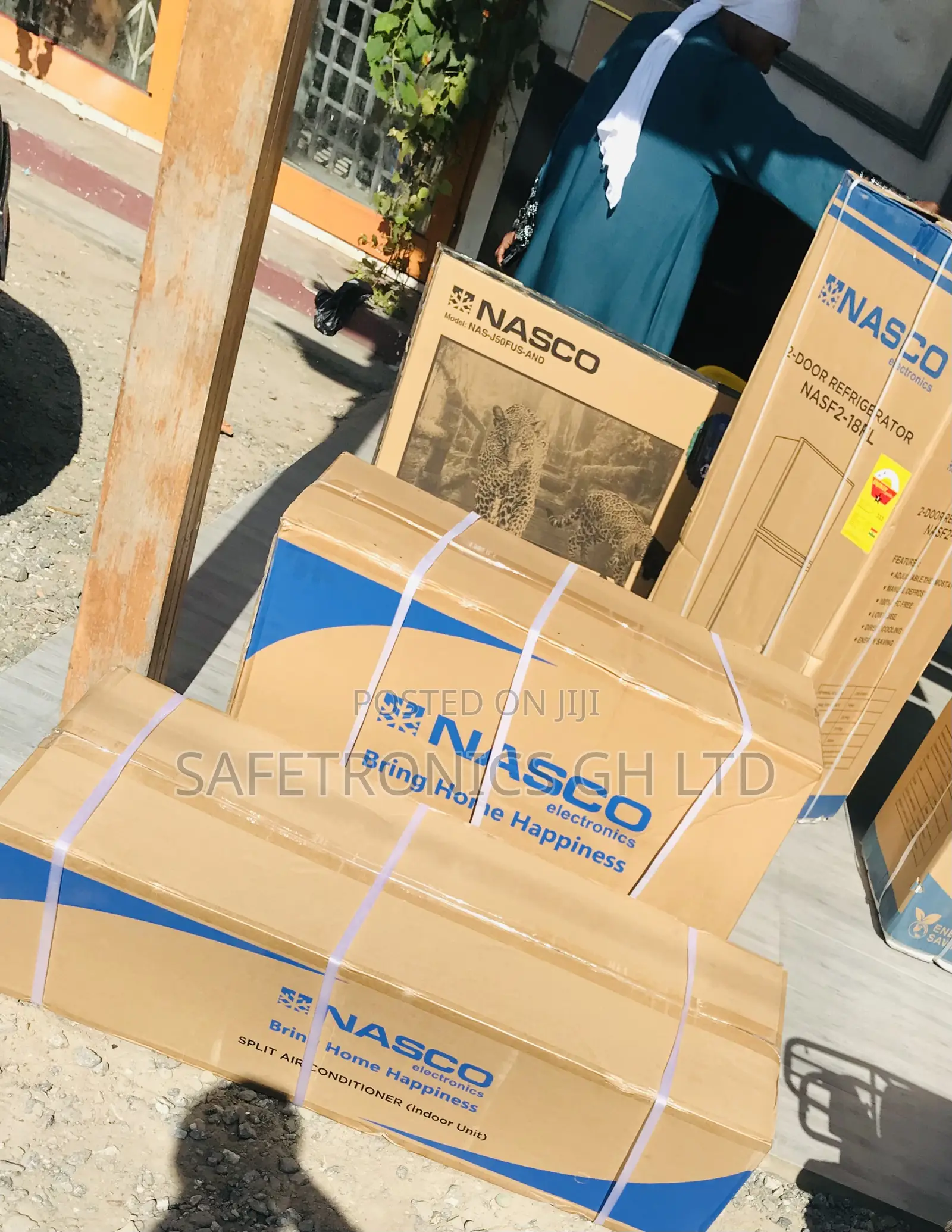 Kindly Order 1.5 Hp Split White Nasco R410a Airconditioner
