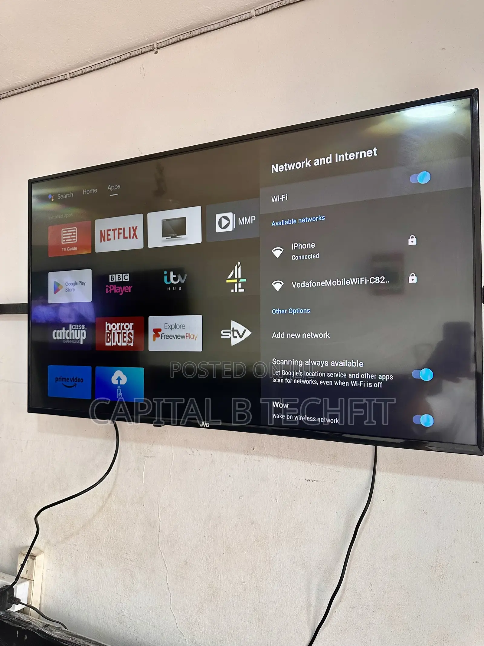 JVC Full Digital 50inches Android Uhd Led Smart
