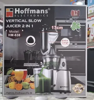 Durable 2-in-1 Slow Juicer