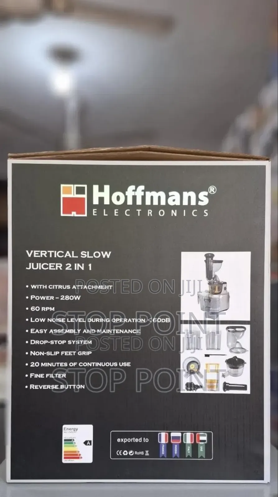 Durable 2-in-1 Slow Juicer
